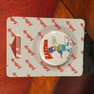 1989 Simpsons "Bartman Avenger of Evil" Matt Groening Pin - NIP - 1.75" - J3
